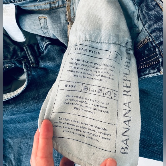 Banana Republic Slim Men’s Jeans Dark Blue Waist Sz32 /30 - Picture 11 of 11